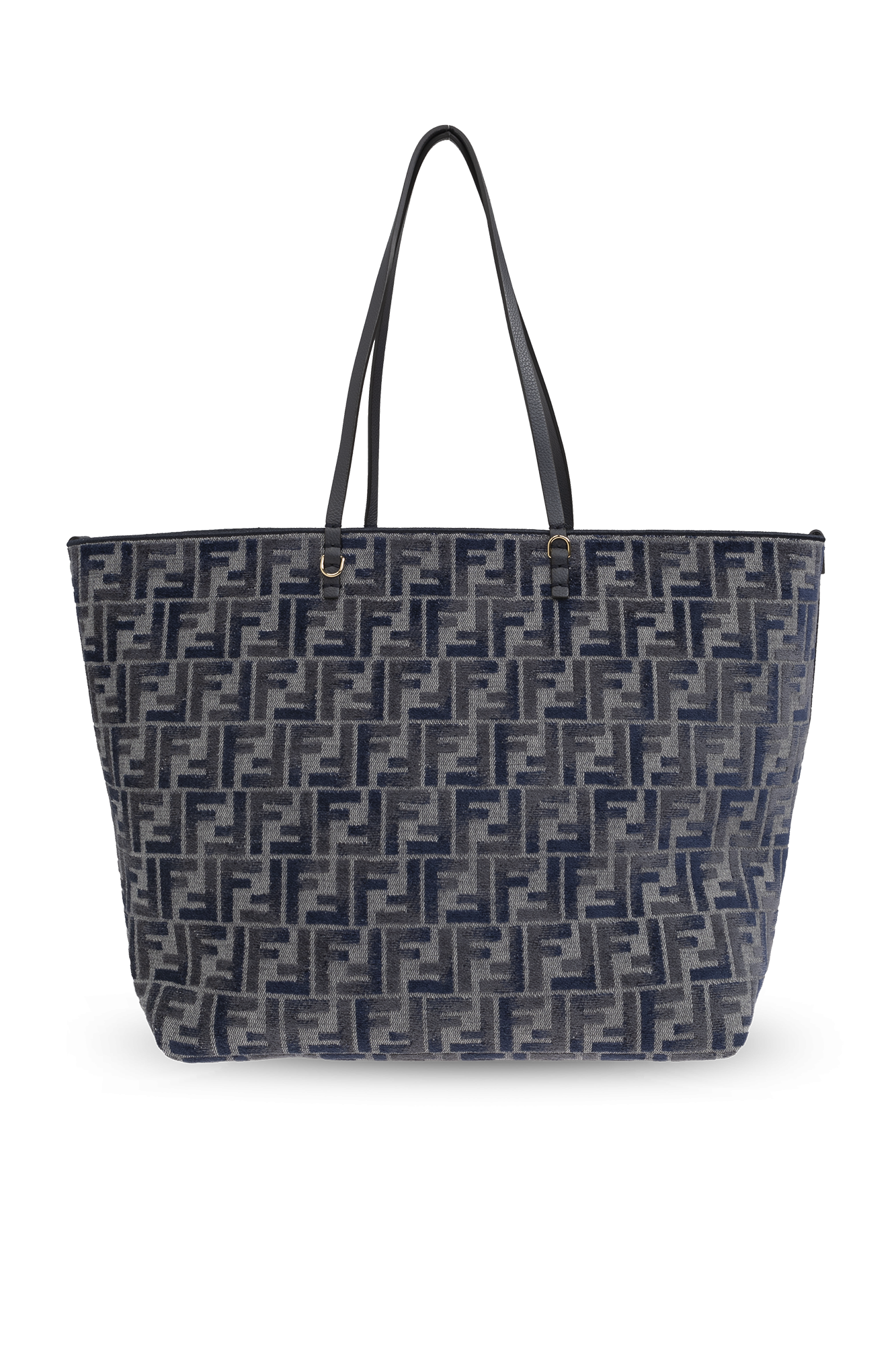トートバッグ LARGE ROLL FF SHOPPING BAG Large Roll Reversible shopper FF fabric Designer Tote Bag